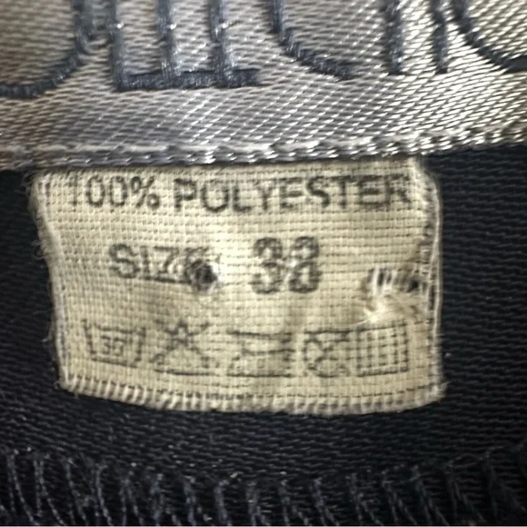 Vintage Navy Long Coat Topcoat Blazer Dress Minimalist Coat Tailored Size EU 38 - Picture 9 of 10